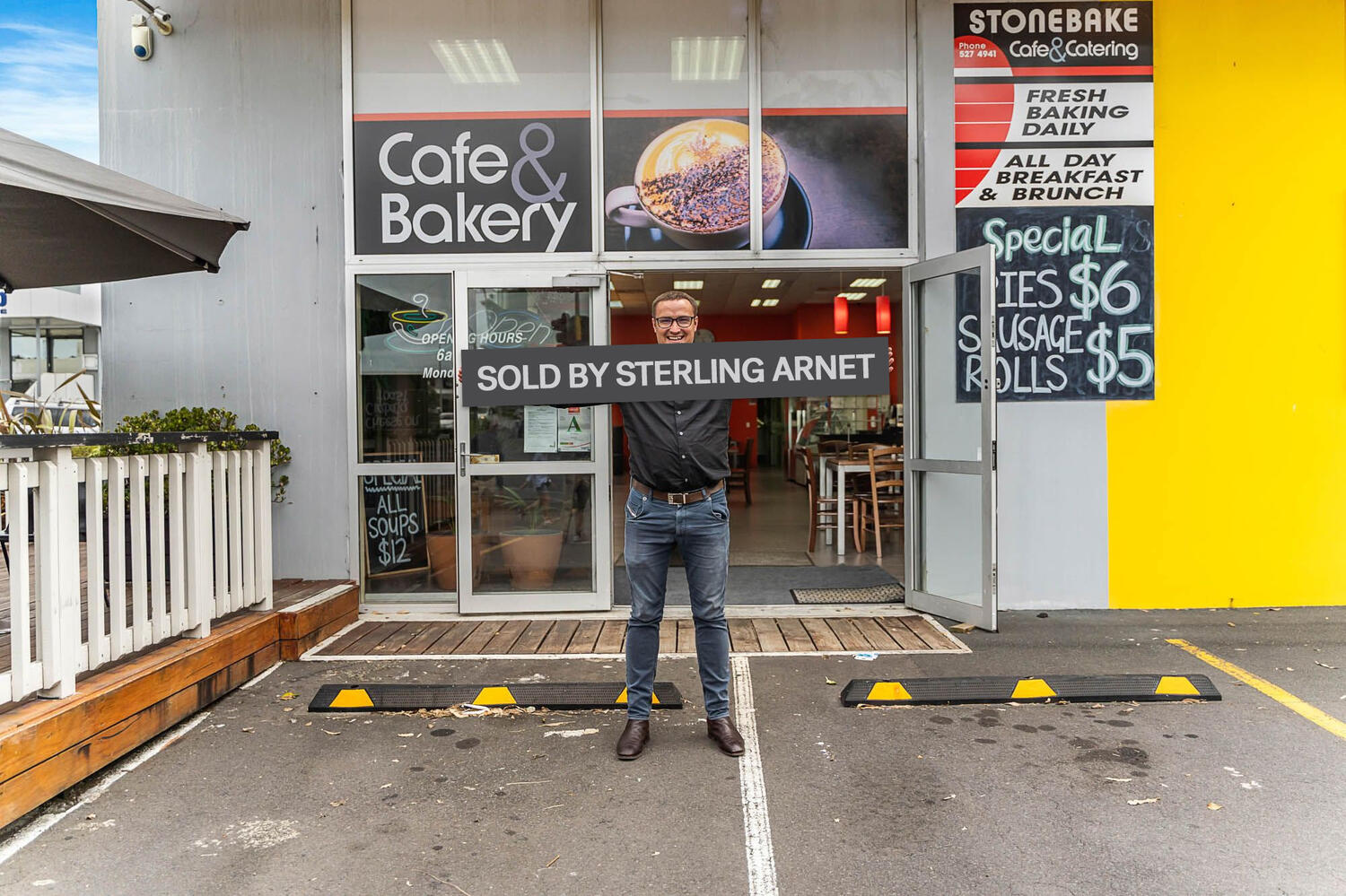 Stonebake Cafe Sold by Sterling Arnet at KAKAPO Business Sales