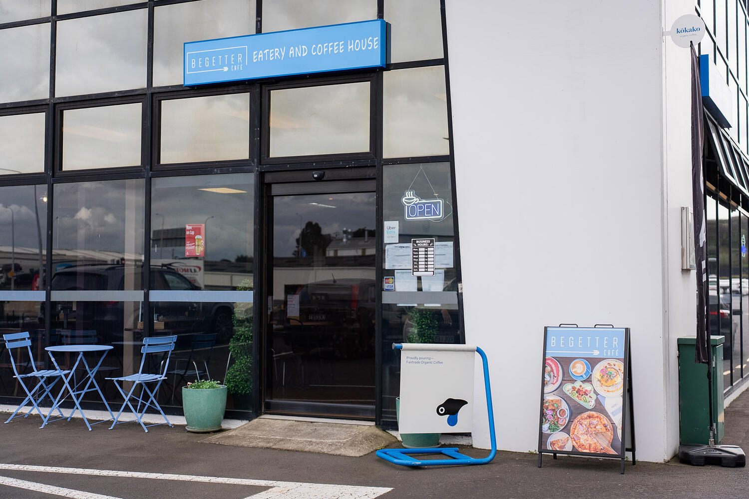 Begetter Cafe Web5 Kakapo Business Sales